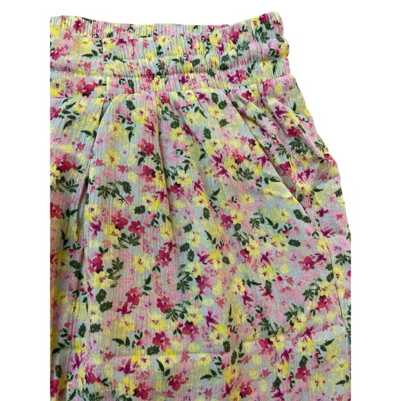 Torrid Women’s Plus 4 Cropped Wide Leg Pants Floral Print Lightweight - Picture 9 of 10